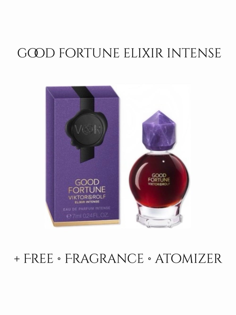 VIKTOR & ROLF Good Fortune Elixir Intense Eau de Parfum - .24 fl oz NIB